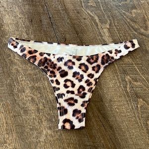 Leopard Print SHEIN Bikini Bottom
